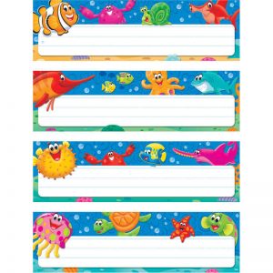 TREND Sea Buddies™ Desk Toppers® Name Plates Var. Pk., 32 ct