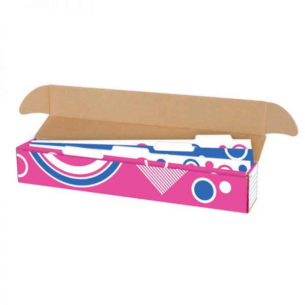 TREND Sentence Strip Storage Box w/ Dividers File 'n Save System®