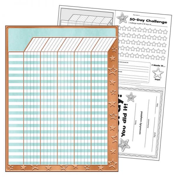 TREND I ♥ Metal™ Incentive Chart, 17" x 22"