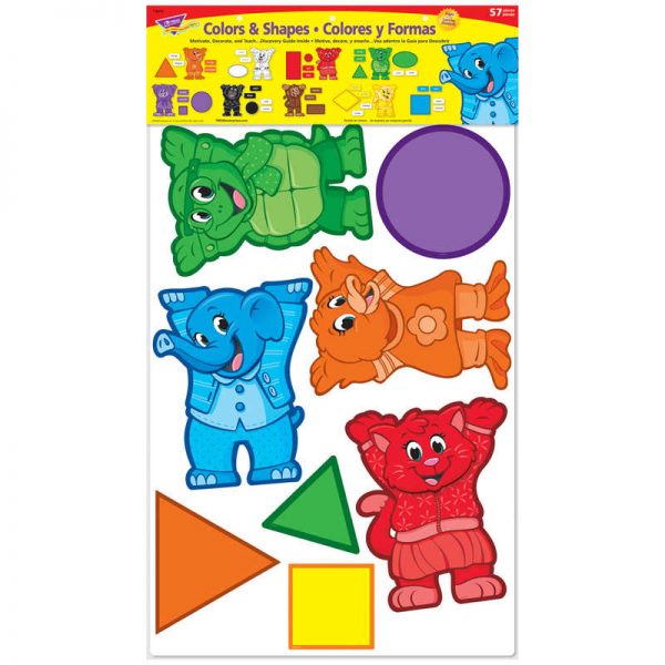 TREND Colors & Shapes (EN/SP) Bulletin Board Set