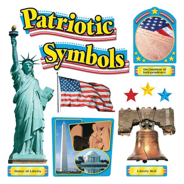 TREND Patriotic Symbols Bulletin Board Set