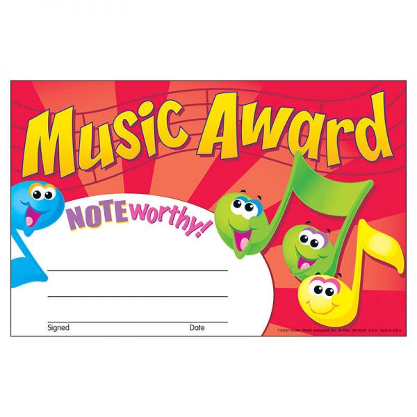 TREND Music Award Recognition Awards, 30 ct