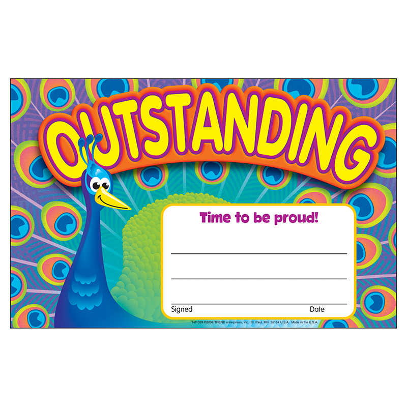 TREND Outstanding Peacock Recognition Awards, 30 ct