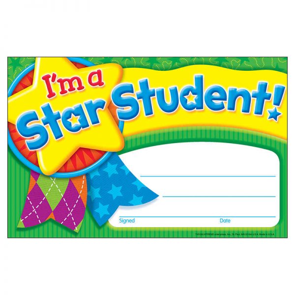 TREND I’m a Star Student Star Medal Recognition Awards, 30 ct