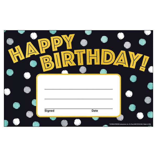 TREND I ♥ Metal Birthday Recognition Awards, 30 Count