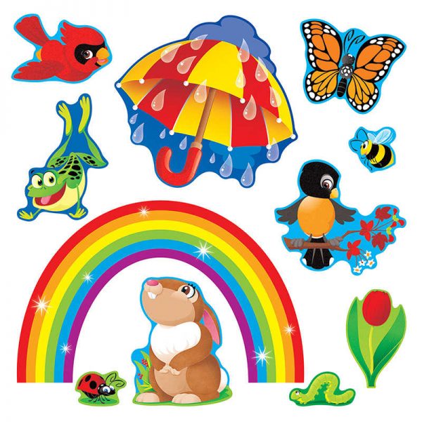 TREND Spring Things Bulletin Board Set