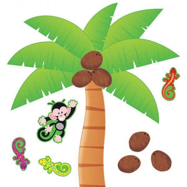 TREND Palm Tree Bulletin Board Set
