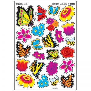 TREND Garden Delights Stinky Stickers®, Mixed Shapes, 96 ct