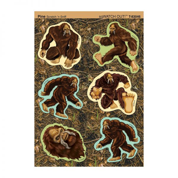 TREND sqWATCH OUT!™/Pine Mixed Shapes Stinky Stickers®, 24 ct.