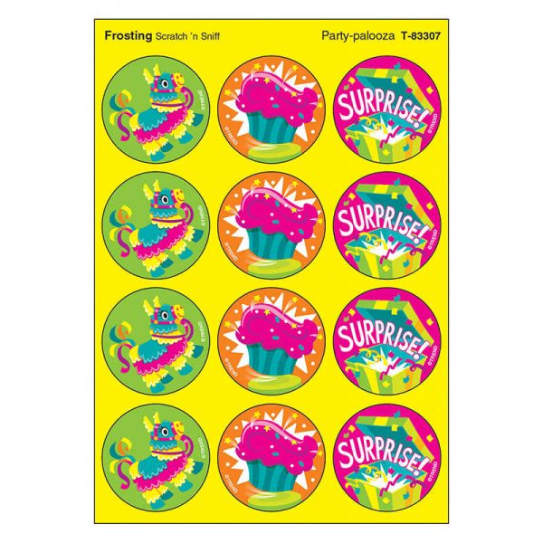 TREND Party-palooza/Frosting Stinky Stickers®, 48 Count
