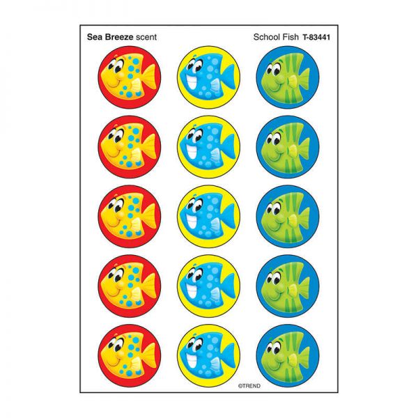 TREND School Fish Stinky Stickers®, 60 ct.