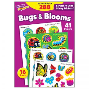 TREND Bugs & Blooms Stinky Stickers® Variety Pack, 288 ct.