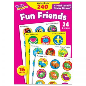 TREND Fun Friends Stinky Stickers® Variety Pack, 240 ct.