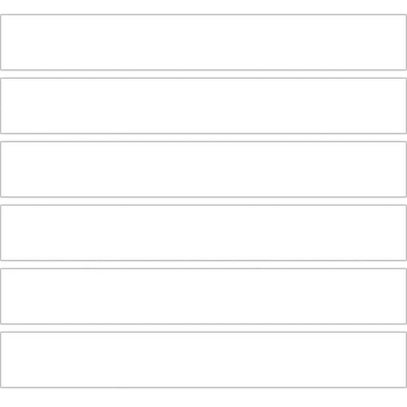 TREND White Bolder Borders®, 35.75' Per Pack, 6 Packs