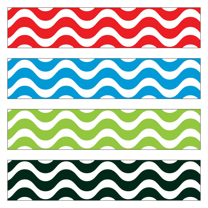 TREND Wavy Terrific Trimmers® Variety Pack, 143' Per Pack, 2 Packs