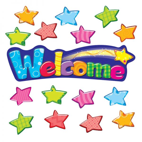 TREND Welcome Stars Mini Bulletin Board Set