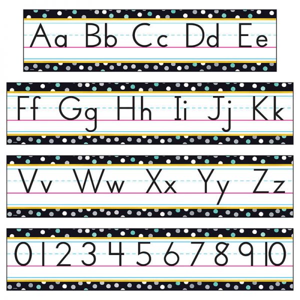 TREND I ♥ Metal Alphabet Mini Bulletin Board Set
