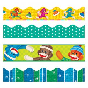 TREND Sock Monkeys Terrific Trimmers®, Variety Pack