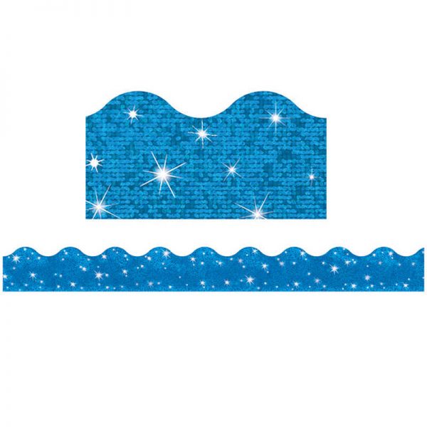TREND Blue Sparkle Terrific Trimmers®, 32.5 ft