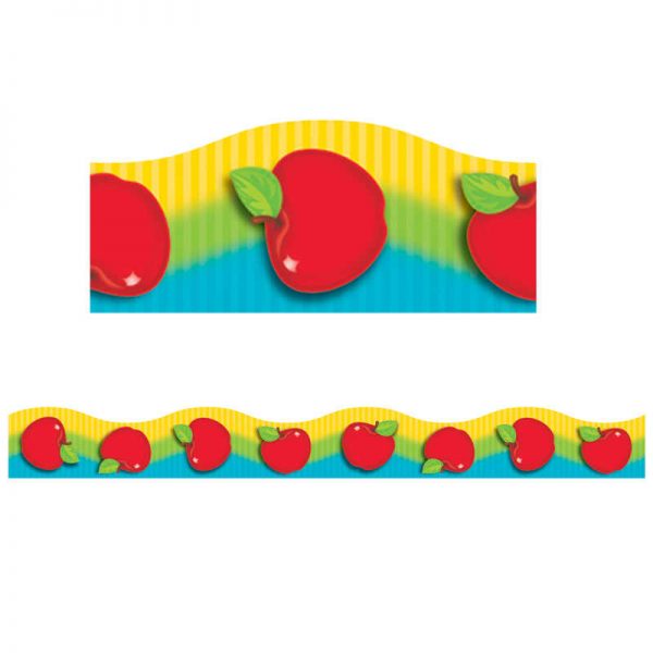 TREND Shiny Red Apples Terrific Trimmers®, 39 ft