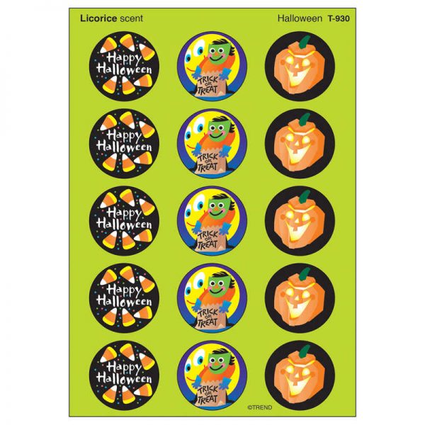TREND Halloween/Licorice Stinky Stickers®, 60 ct.
