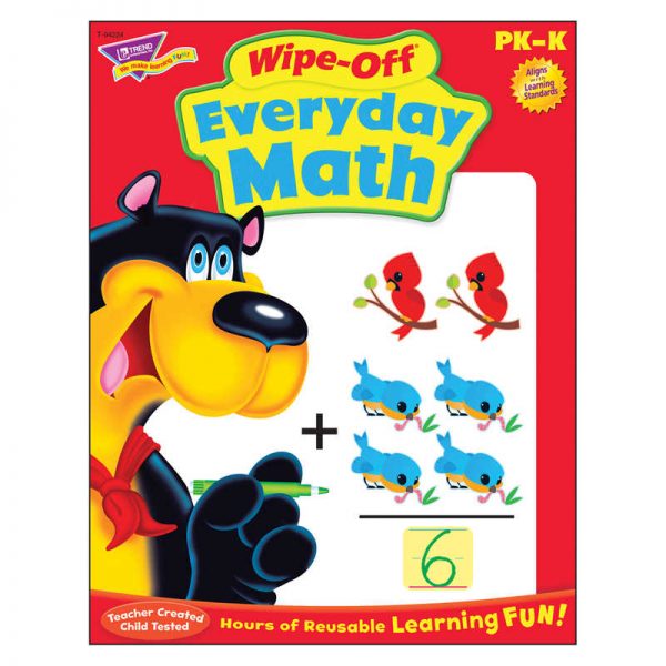 TREND Everyday Math Wipe-Off® Book, 28 pgs