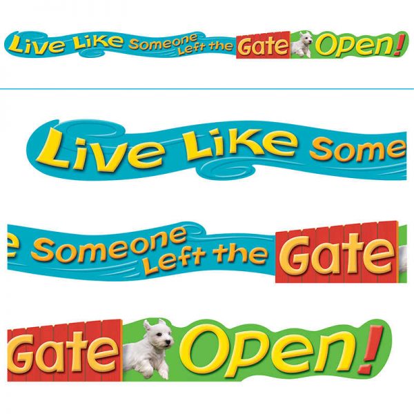ARGUS® Live Like Someone Left the... ARGUS® Banners, 10 ft.