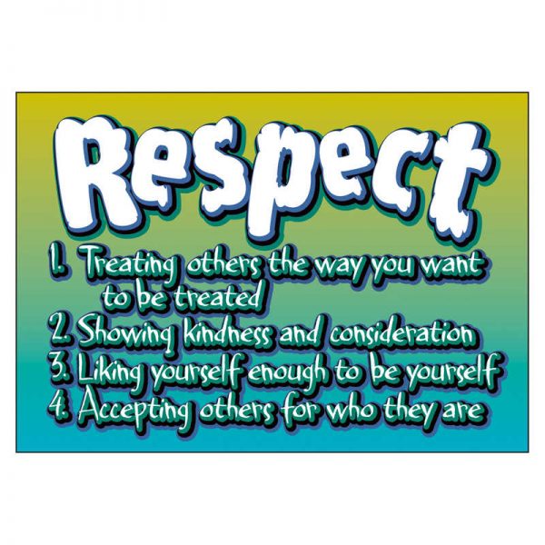 ARGUS® Respect-Treating others... ARGUS® Poster, 13.375" x 19"