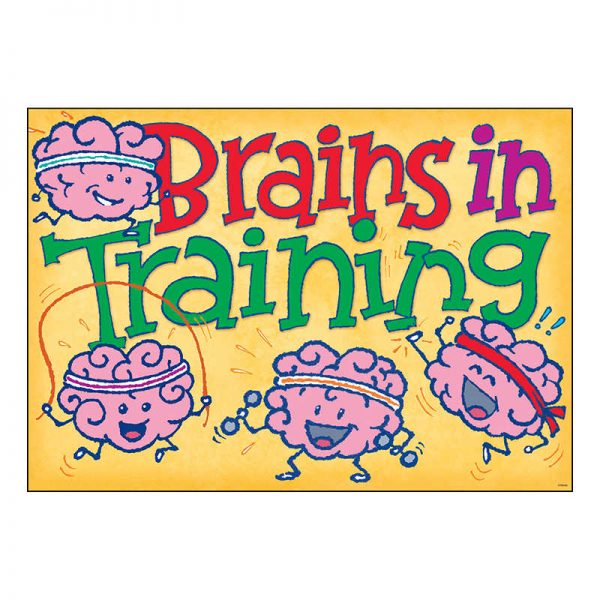 ARGUS® BRAINS IN TRAINING ARGUS® Poster, 13.375" x 19"