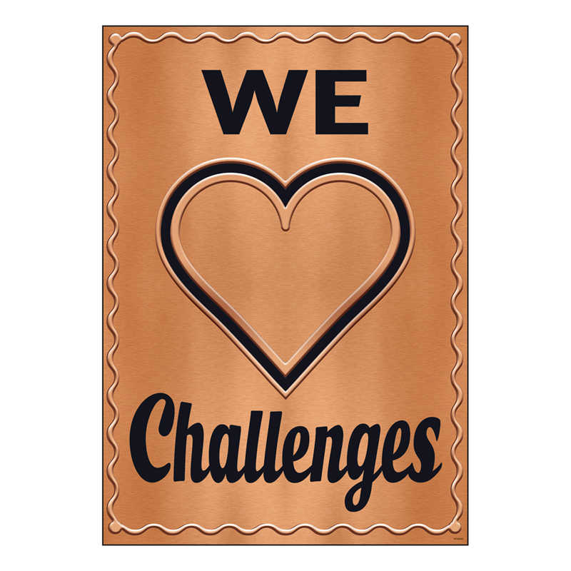 ARGUS® We ♥ Challenges ARGUS® Poster, 13.375" x 19"