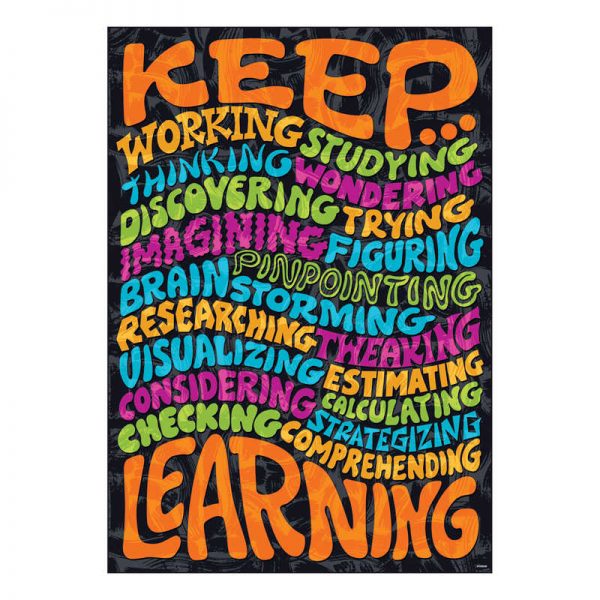 ARGUS® Keep... Learning ARGUS® Poster, 13.375" x 19"