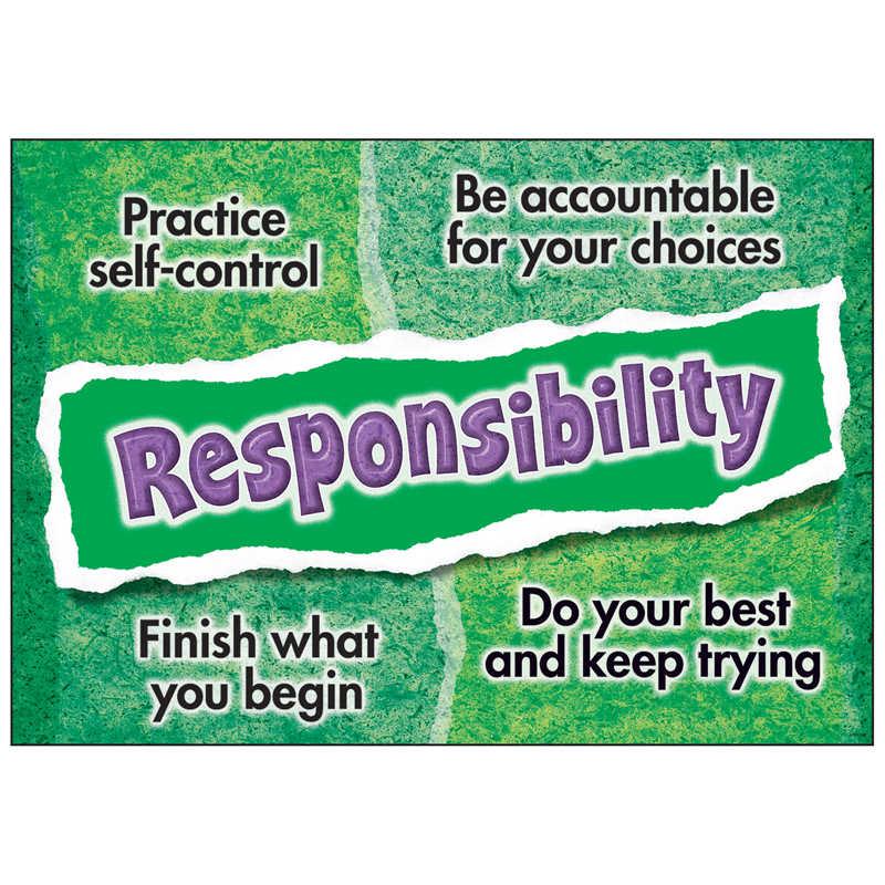 ARGUS® Responsibility ARGUS® Poster, 13.375" x 19"