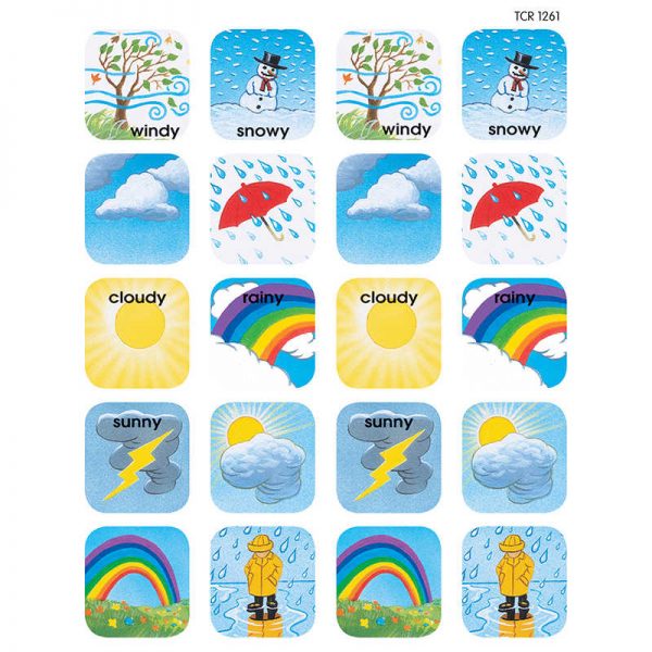 Teacher Created Resources Weather Stickers