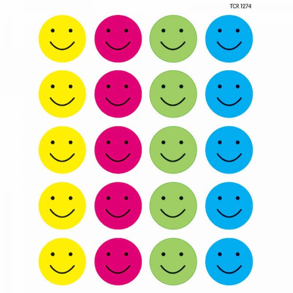 Teacher Created Resources Happy Faces Stickers
