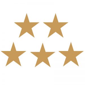 Teacher Created Resources Gold Stars Foil Stickers
