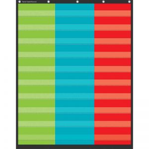 Teacher Created Resources 3 Column Pocket Chart, 34" x 44"