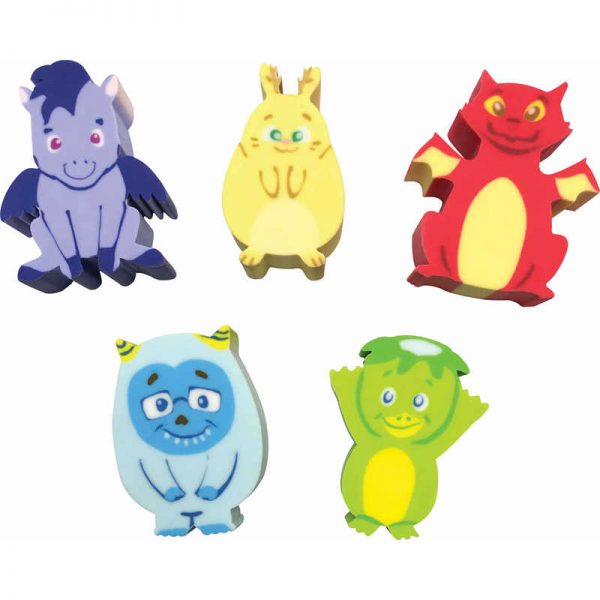 Teacher Created Resources Whatsits™ Collectable Erasers Mystery Packs: Fantasy Friends