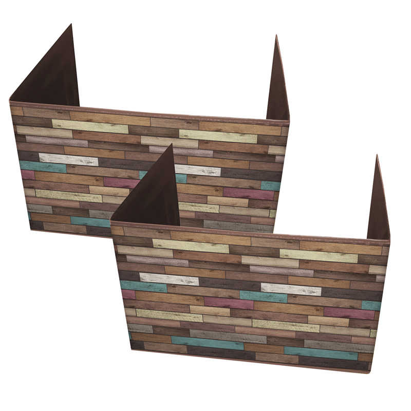Teacher Created Resources Reclaimed Wood Privacy Screen, Pack of 2