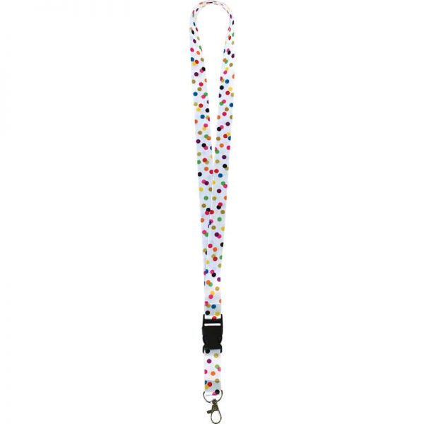 Teacher Created Resources Confetti Lanyard