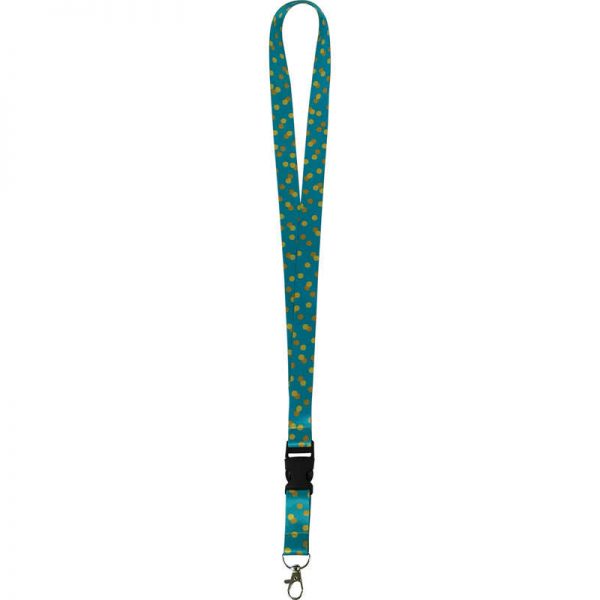 Teacher Created Resources Teal Confetti Lanyard