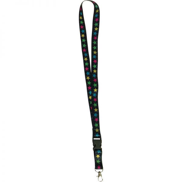 Teacher Created Resources Chalkboard Brights Star Lanyard