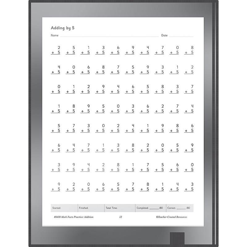 Teacher Created Resources Deluxe Dry-Erase Pocket, For 8-1/2″ x 11″ Paper, 1 Each