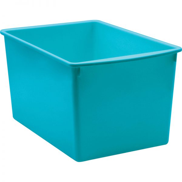 Teacher Created Resources Plastic Multi-Purpose Bin, Teal