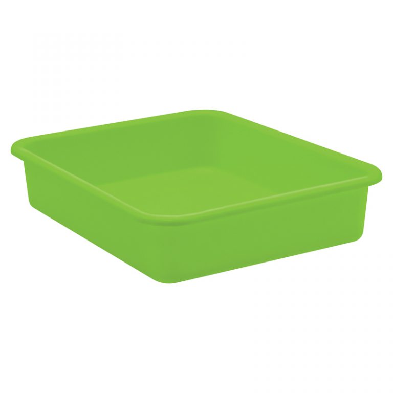 Teacher Created Resources Lime Large Plastic Letter Tray