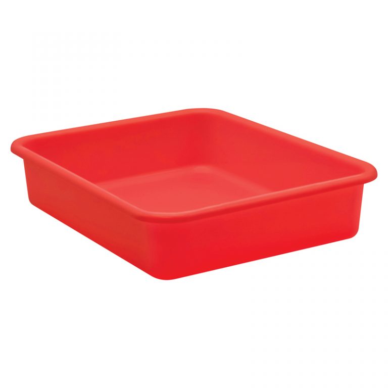 Teacher Created Resources Red Large Plastic Letter Tray