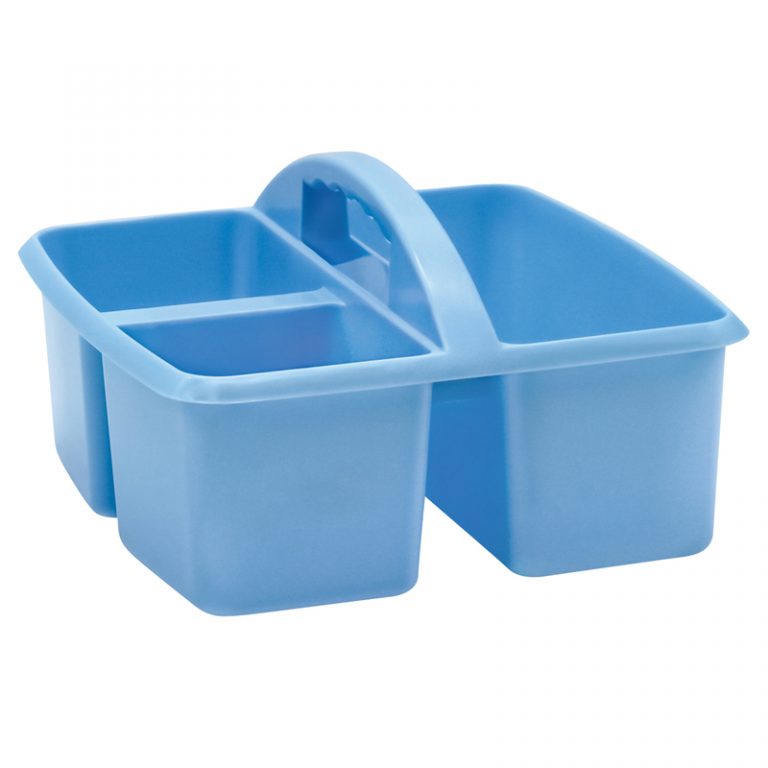 Teacher Created Resources Light Blue Plastic Storage Caddy
