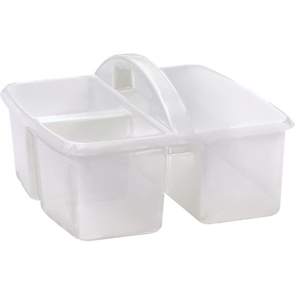 Teacher Created Resources Plastic Storage Caddy, Clear