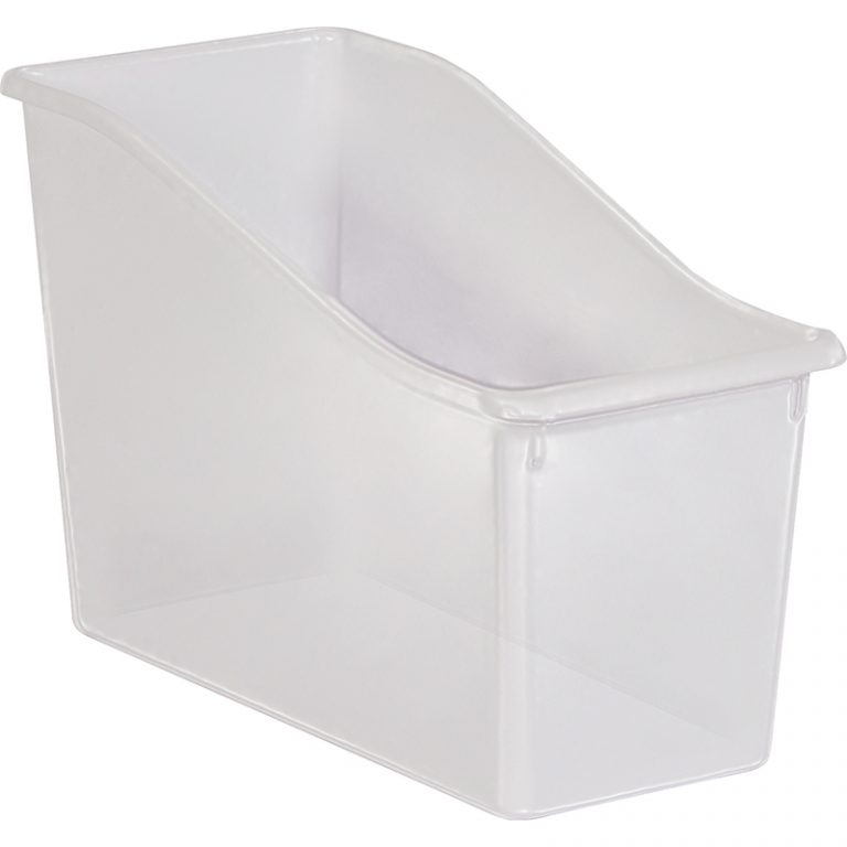 TeachersParadise Teacher Created Resources® Plastic Book Bin, Clear