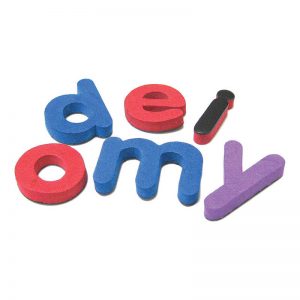 Teacher Created Resources Magnetic Foam: Small Lowercase Letters, 55 Per Pack, 5 Packs