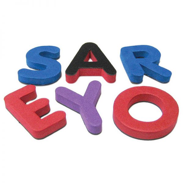 Teacher Created Resources Magnetic Foam: Small Uppercase Letters, 55 Pieces